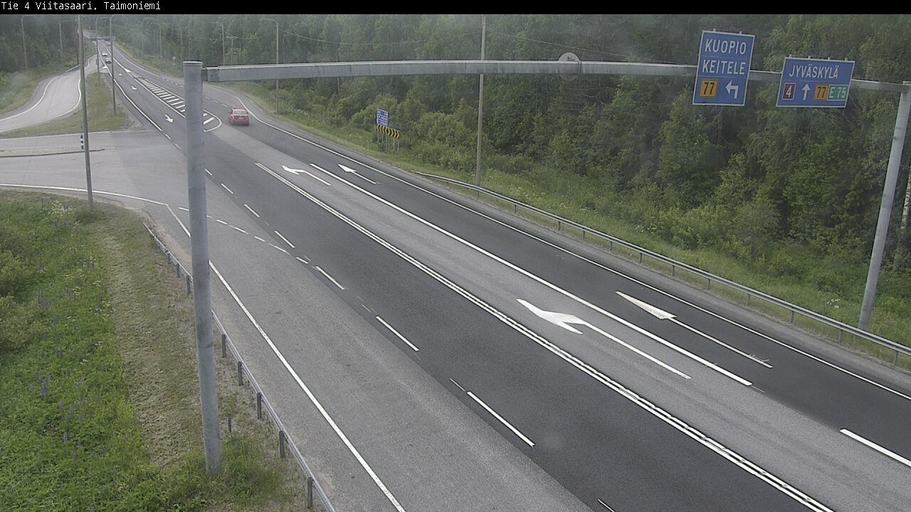 Kelikamerat Kuva Tie 4 Taimoniemi, Viitasaari, Keski-Suomi