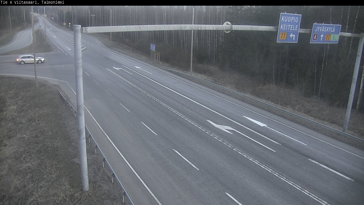Weather Camera Image Väg 4 Taimoniemi, Viitasaari, Keski-Suomi