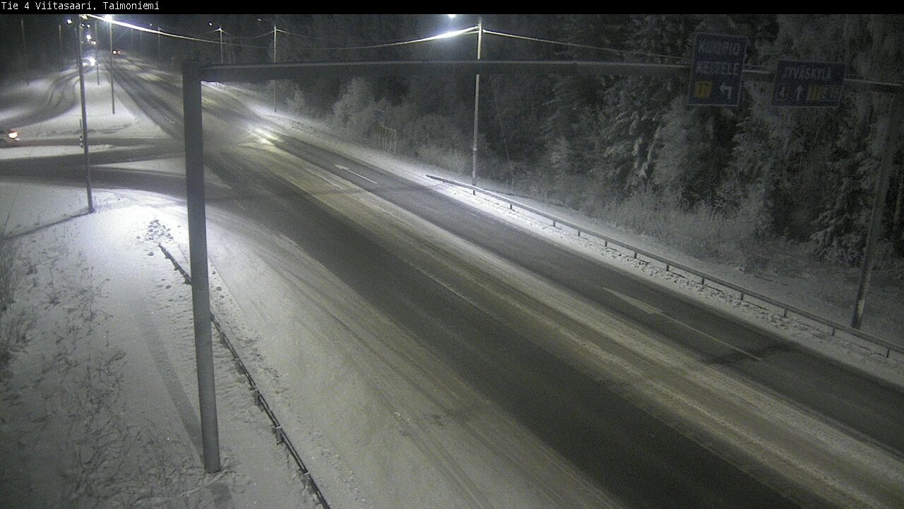 Weather Camera Image Road 4 Taimoniemi, Viitasaari, Keski-Suomi