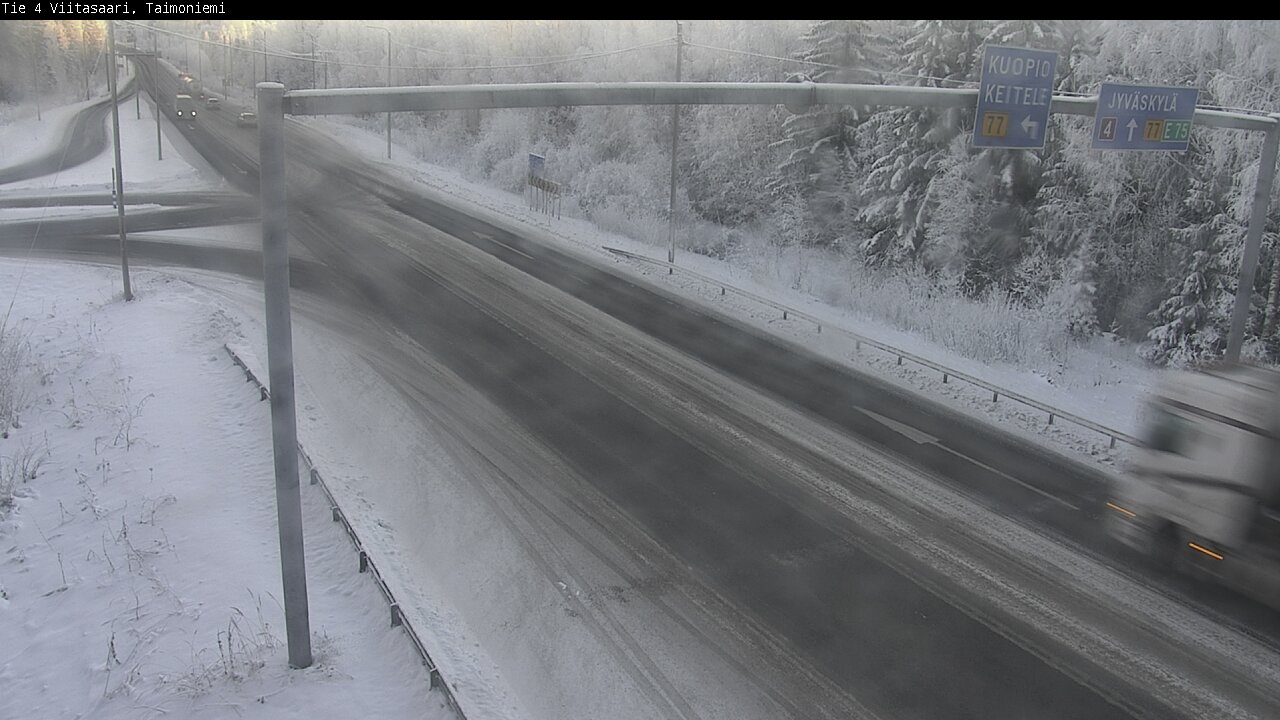 Weather Camera Image Road 4 Taimoniemi, Viitasaari, Keski-Suomi