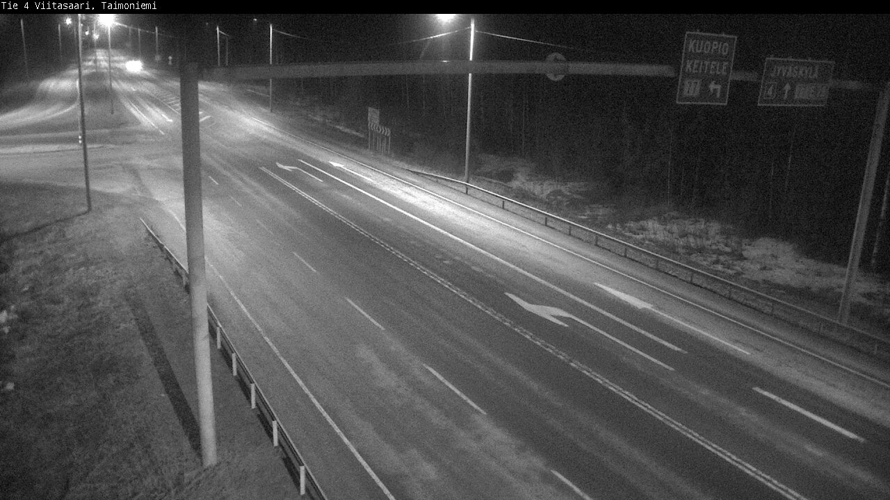 Weather Camera Image Road 4 Taimoniemi, Viitasaari, Keski-Suomi