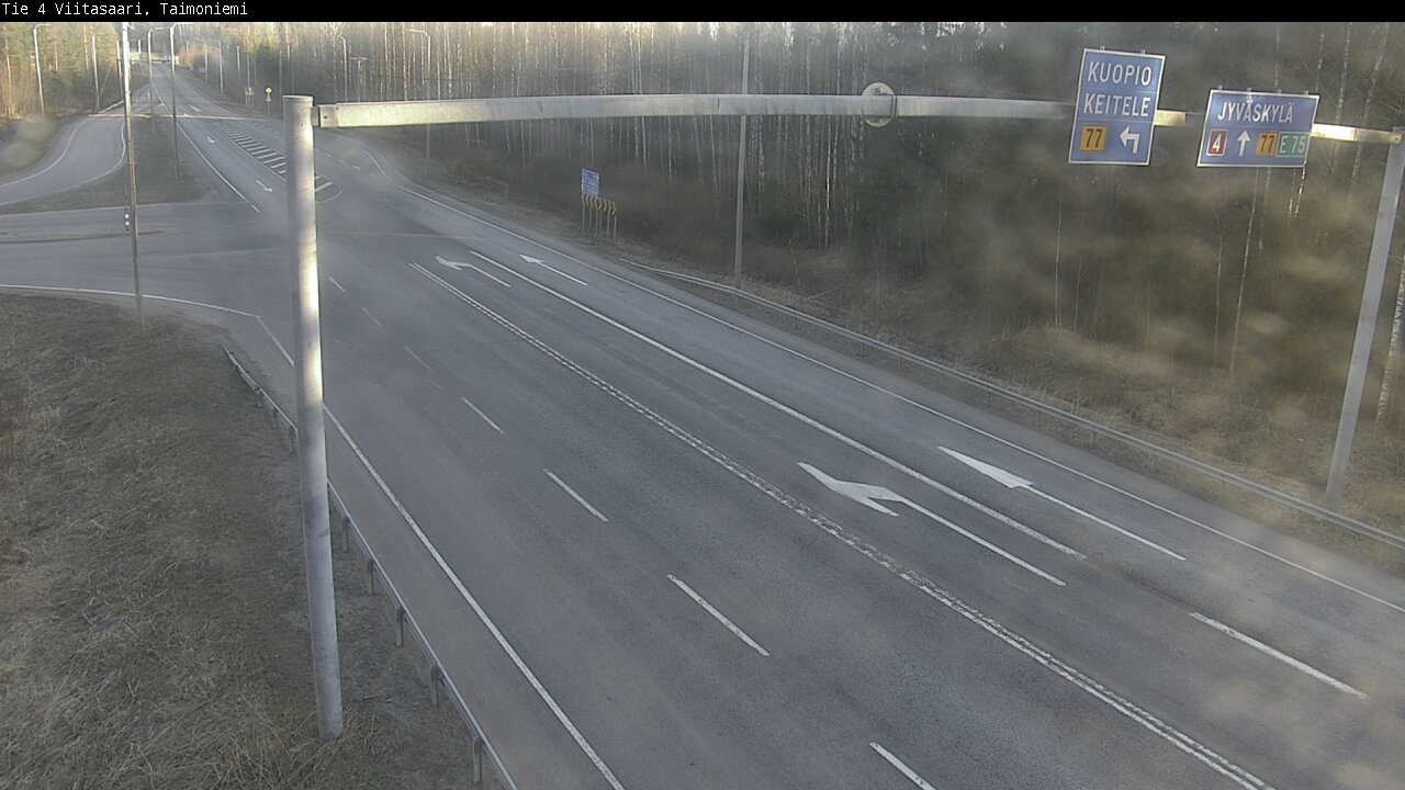 Weather Camera Image Väg 4 Taimoniemi, Viitasaari, Keski-Suomi