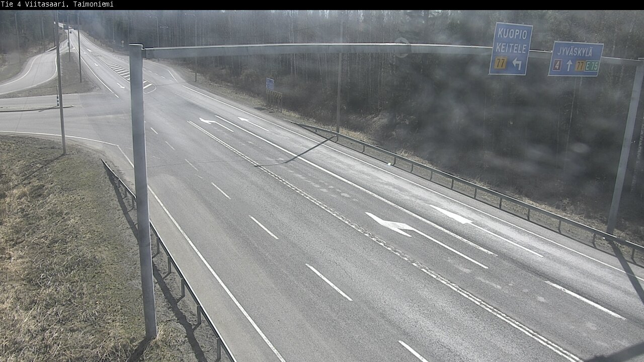 Weather Camera Image Väg 4 Taimoniemi, Viitasaari, Keski-Suomi