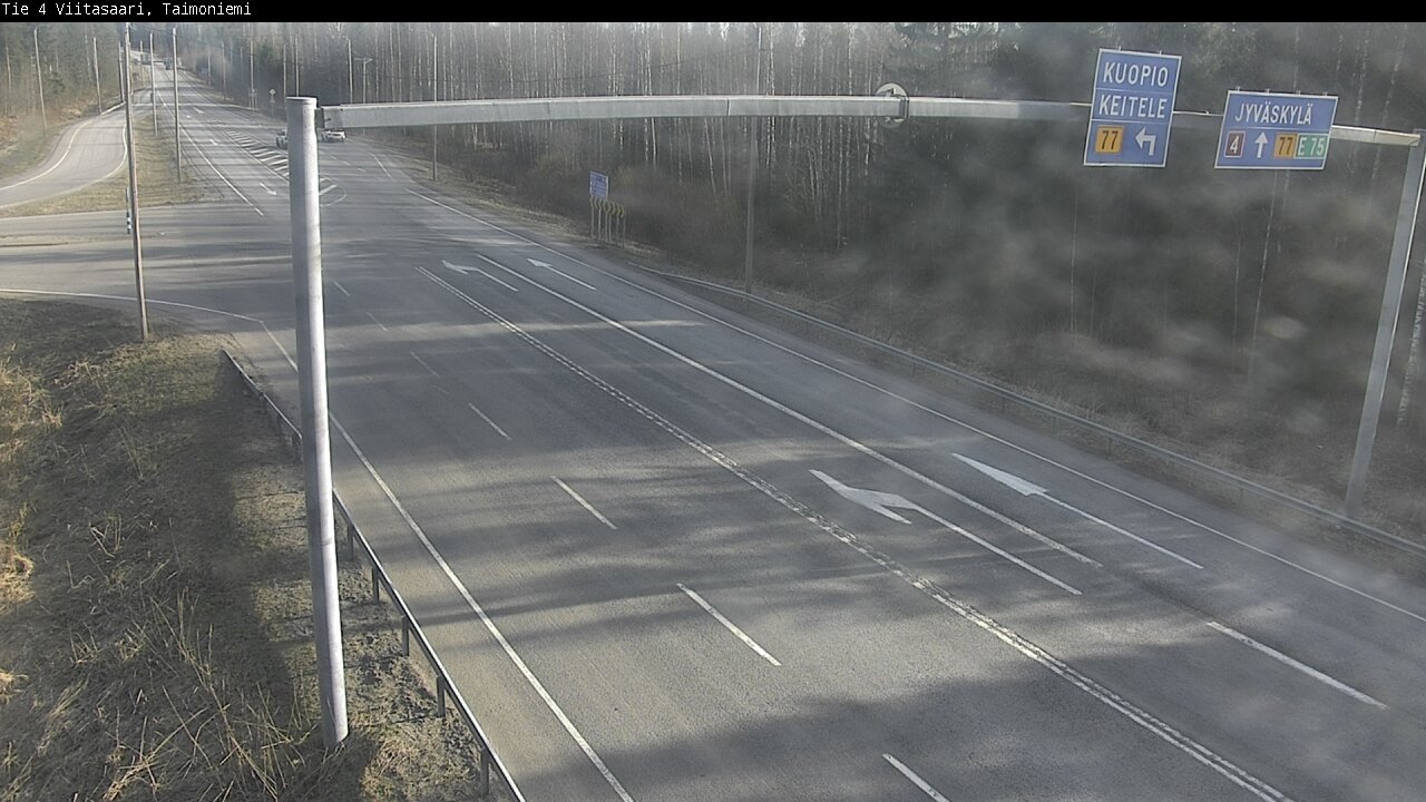 Weather Camera Image Väg 4 Taimoniemi, Viitasaari, Keski-Suomi