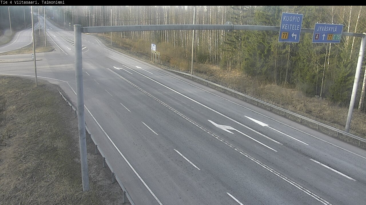 Kelikamerat Kuva Tie 4 Taimoniemi, Viitasaari, Keski-Suomi