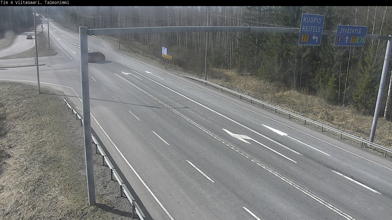 Weather Camera Image Väg 4 Taimoniemi, Viitasaari, Keski-Suomi