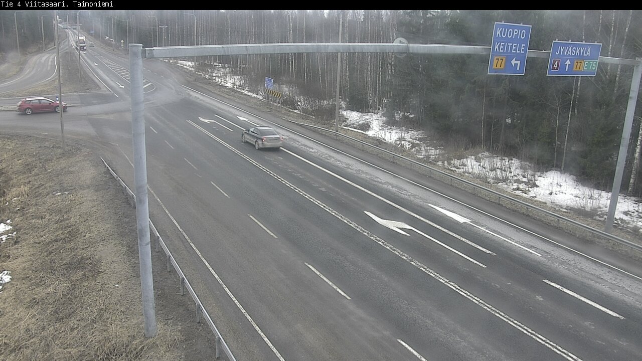 Weather Camera Image Väg 4 Taimoniemi, Viitasaari, Keski-Suomi