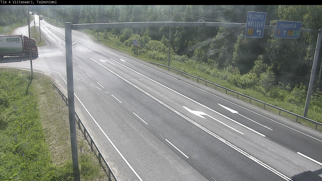 Kelikamerat Kuva Tie 4 Taimoniemi, Viitasaari, Keski-Suomi