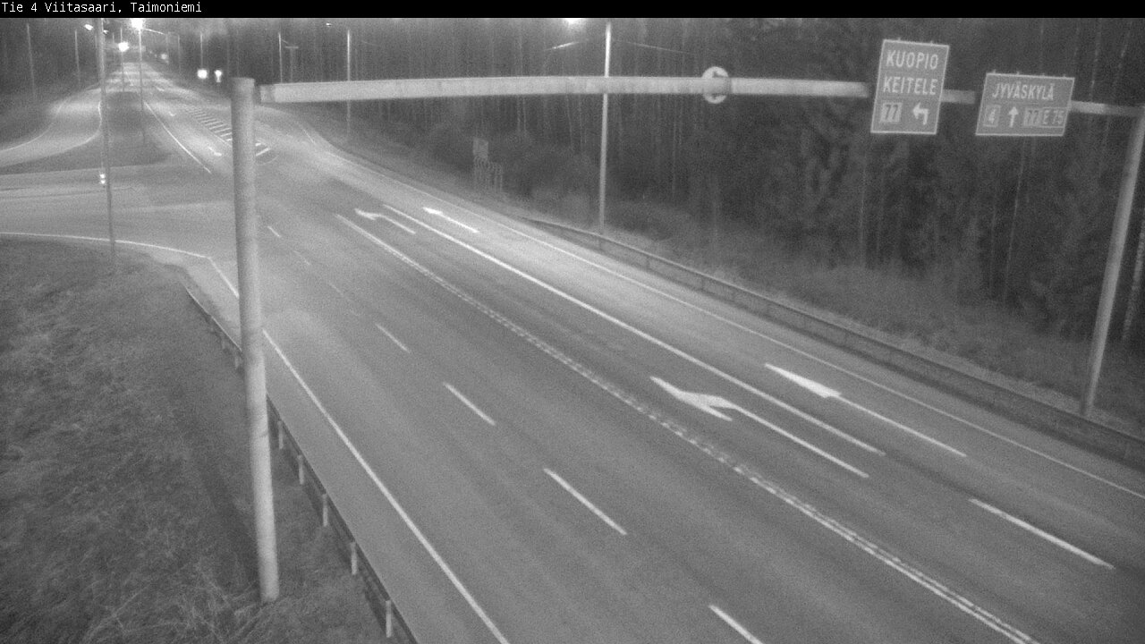 Weather Camera Image Väg 4 Taimoniemi, Viitasaari, Keski-Suomi