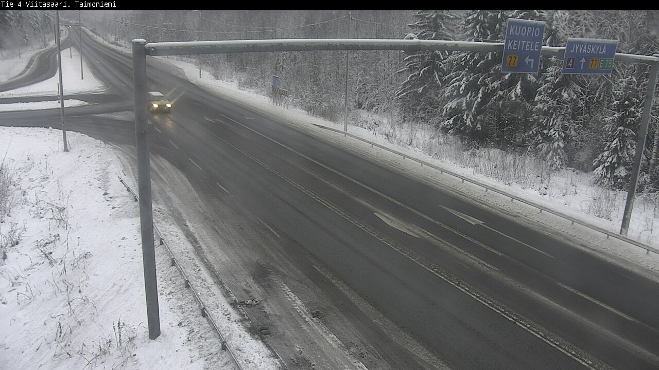 Weather Camera Image Väg 4 Taimoniemi, Viitasaari, Keski-Suomi