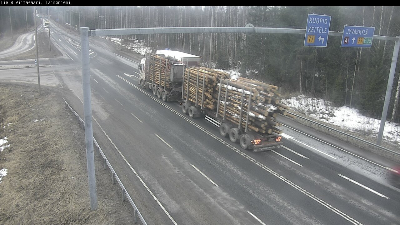 Kelikamerat Kuva Tie 4 Taimoniemi, Viitasaari, Keski-Suomi