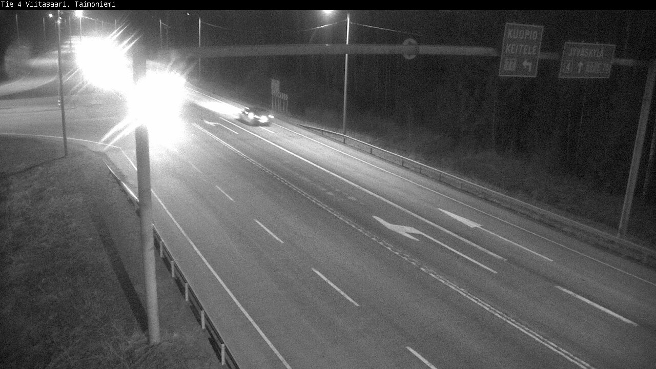 Weather Camera Image Väg 4 Taimoniemi, Viitasaari, Keski-Suomi