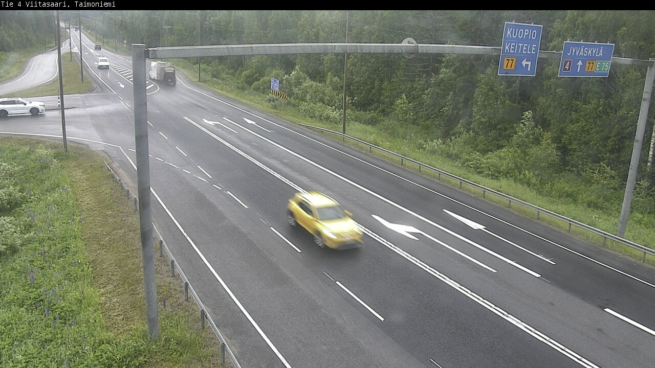 Weather Camera Image Väg 4 Taimoniemi, Viitasaari, Keski-Suomi