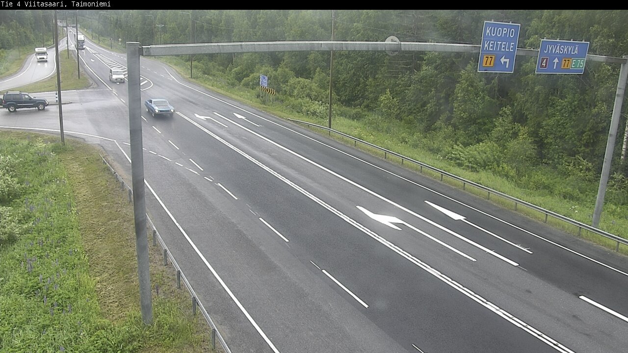 Weather Camera Image Väg 4 Taimoniemi, Viitasaari, Keski-Suomi