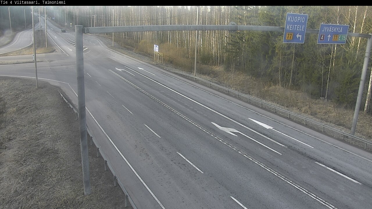 Weather Camera Image Väg 4 Taimoniemi, Viitasaari, Keski-Suomi