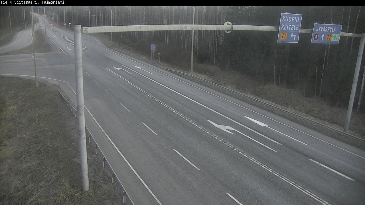 Weather Camera Image Väg 4 Taimoniemi, Viitasaari, Keski-Suomi
