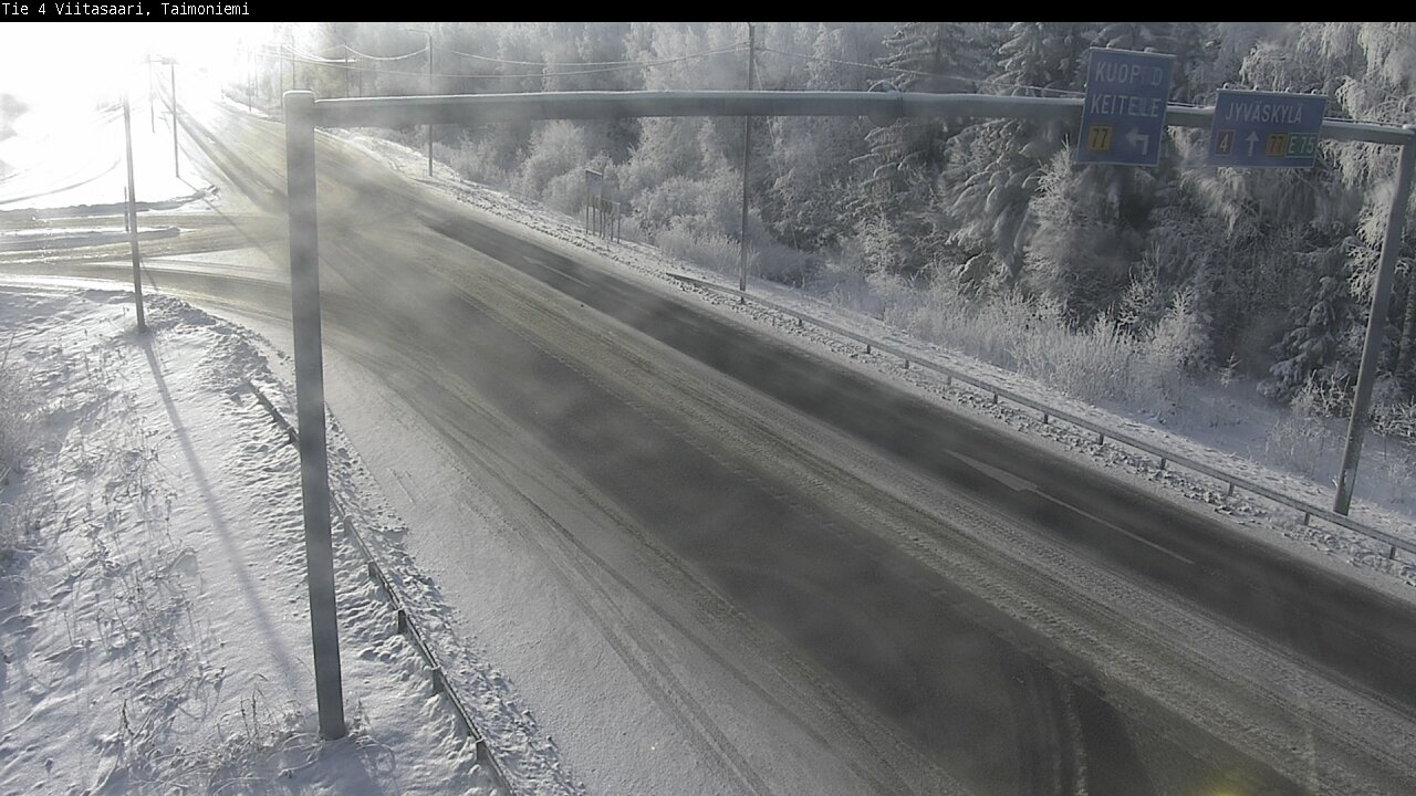 Weather Camera Image Väg 4 Taimoniemi, Viitasaari, Keski-Suomi