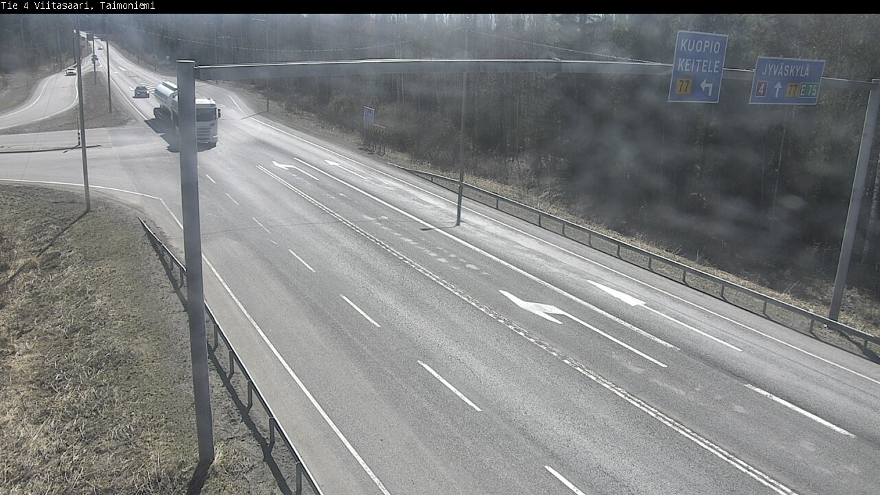 Weather Camera Image Väg 4 Taimoniemi, Viitasaari, Keski-Suomi