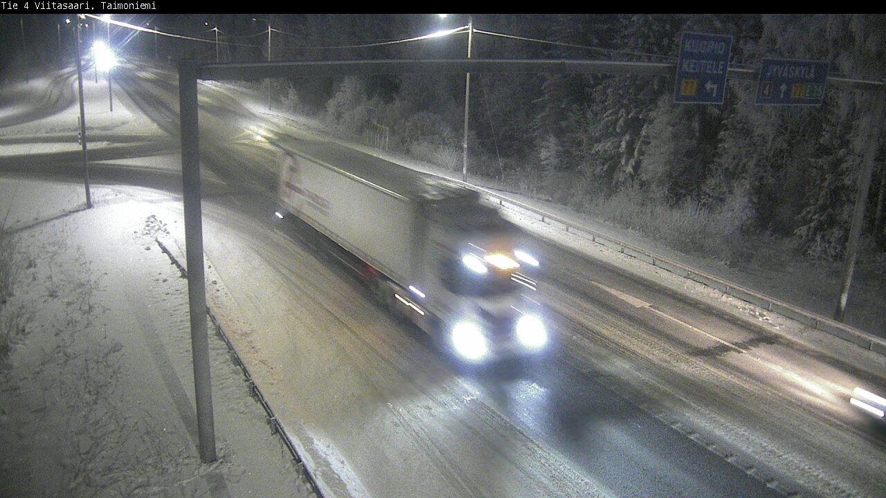 Weather Camera Image Road 4 Taimoniemi, Viitasaari, Keski-Suomi