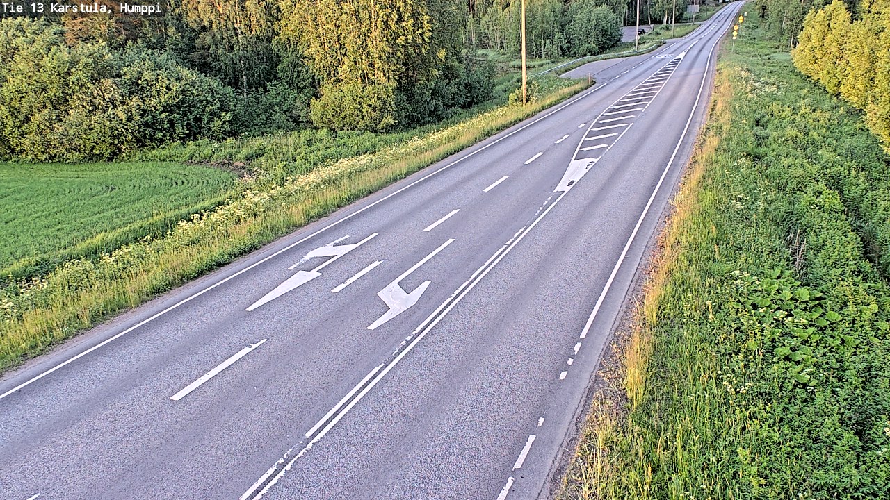 Weather Camera Image Road 13 Karstula, Humppi, Karstula, Keski-Suomi