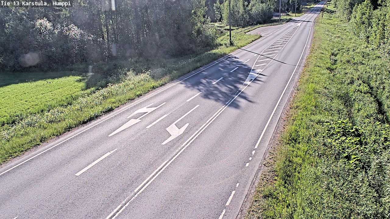 Weather Camera Image Road 13 Karstula, Humppi, Karstula, Keski-Suomi