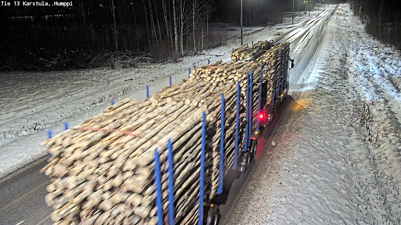 Weather Camera Image Väg 13 Karstula, Humppi, Karstula, Keski-Suomi