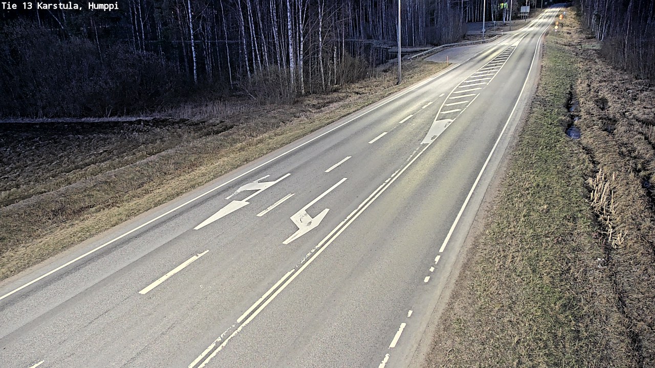 Weather Camera Image Road 13 Karstula, Humppi, Karstula, Keski-Suomi