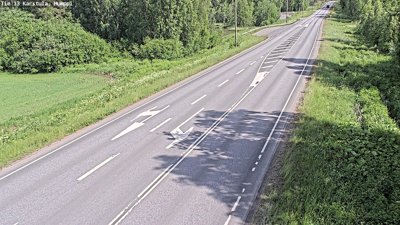 Weather Camera Image Road 13 Karstula, Humppi, Karstula, Keski-Suomi