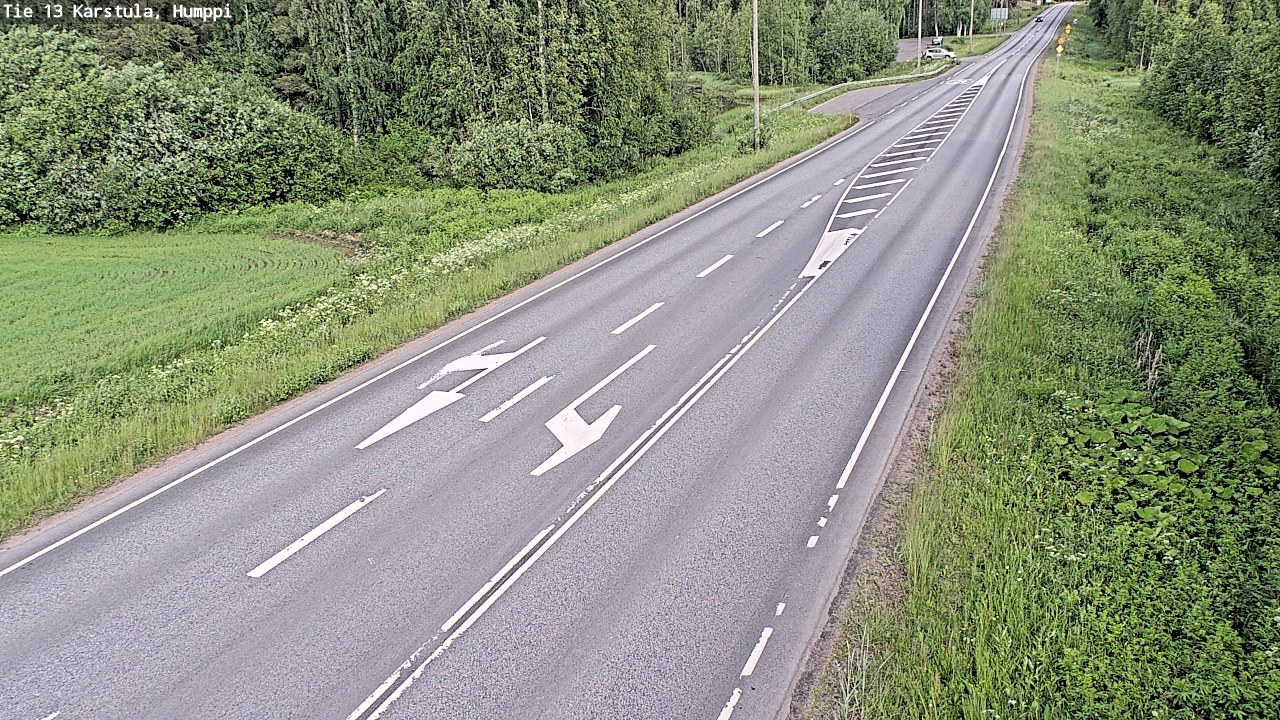 Weather Camera Image Road 13 Karstula, Humppi, Karstula, Keski-Suomi