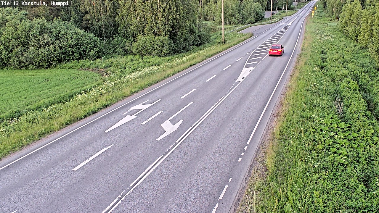 Weather Camera Image Road 13 Karstula, Humppi, Karstula, Keski-Suomi