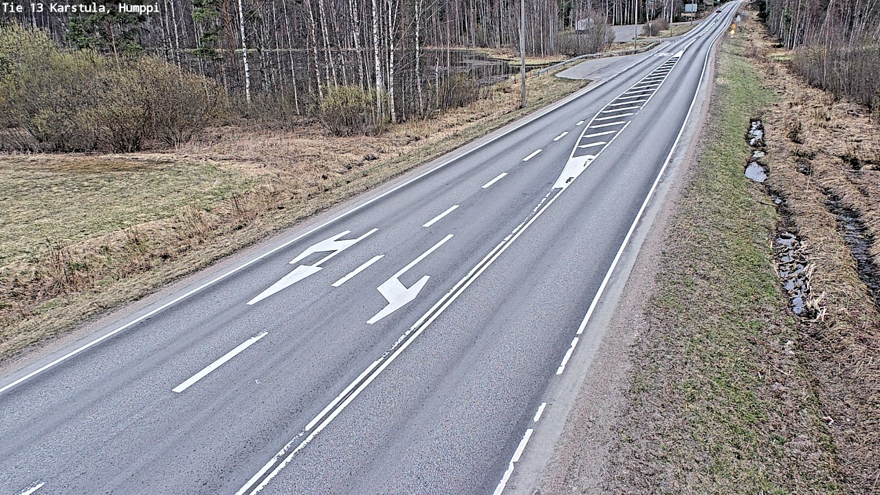 Weather Camera Image Road 13 Karstula, Humppi, Karstula, Keski-Suomi