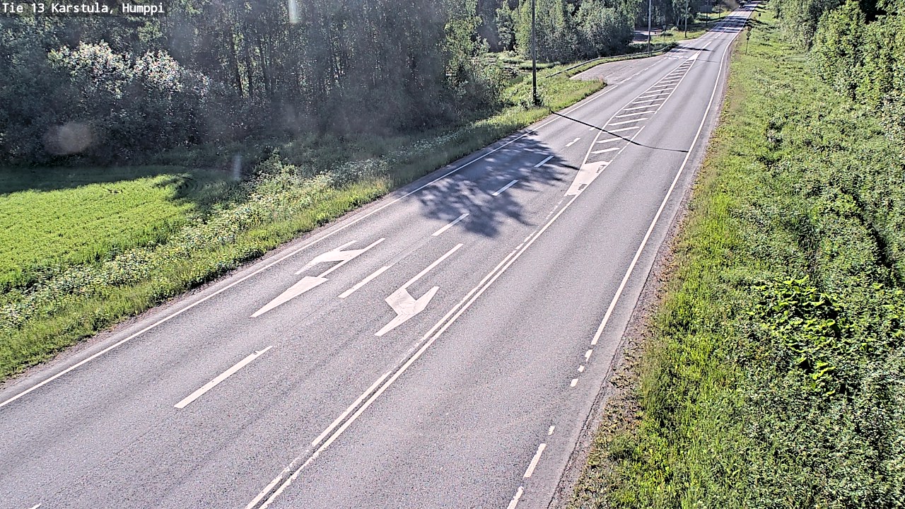 Weather Camera Image Road 13 Karstula, Humppi, Karstula, Keski-Suomi