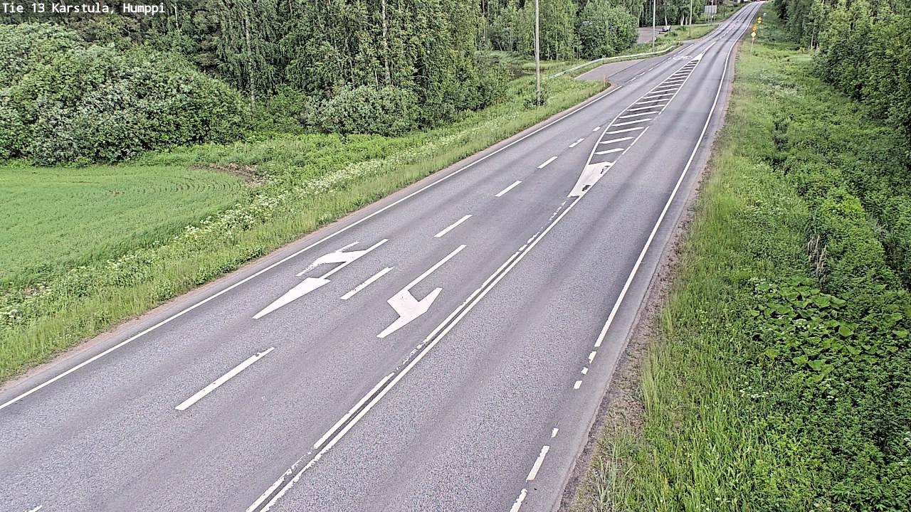 Weather Camera Image Road 13 Karstula, Humppi, Karstula, Keski-Suomi