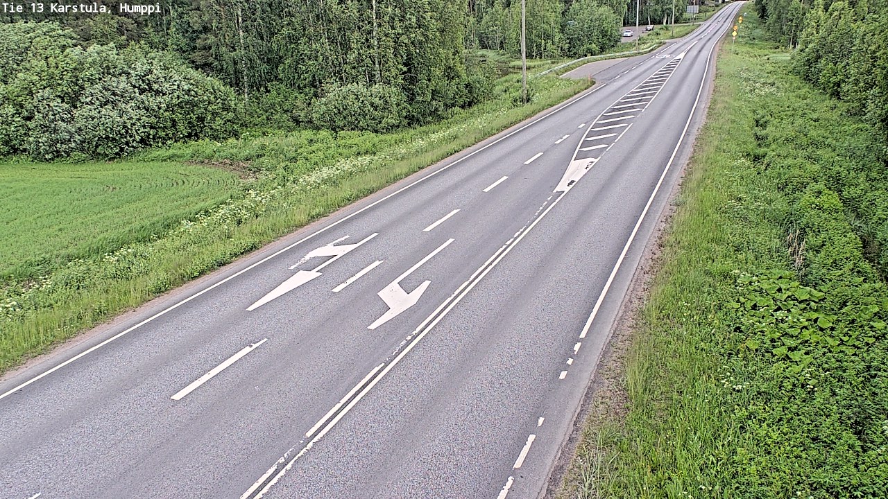 Weather Camera Image Road 13 Karstula, Humppi, Karstula, Keski-Suomi