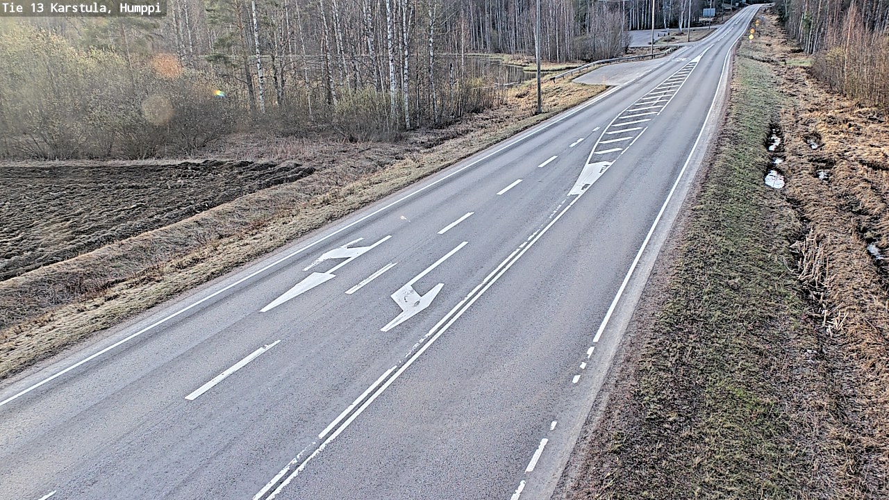 Weather Camera Image Väg 13 Karstula, Humppi, Karstula, Keski-Suomi