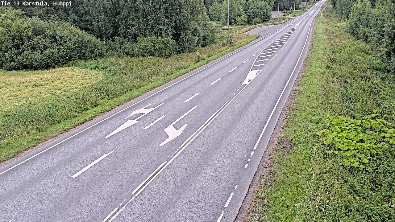 Weather Camera Image Road 13 Karstula, Humppi, Karstula, Keski-Suomi