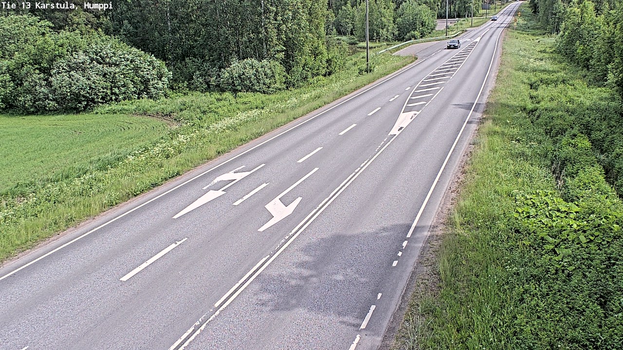 Weather Camera Image Road 13 Karstula, Humppi, Karstula, Keski-Suomi