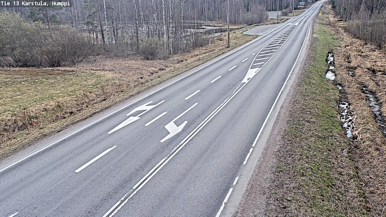 Weather Camera Image Road 13 Karstula, Humppi, Karstula, Keski-Suomi