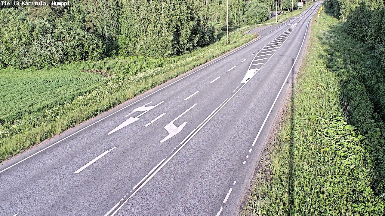 Weather Camera Image Road 13 Karstula, Humppi, Karstula, Keski-Suomi