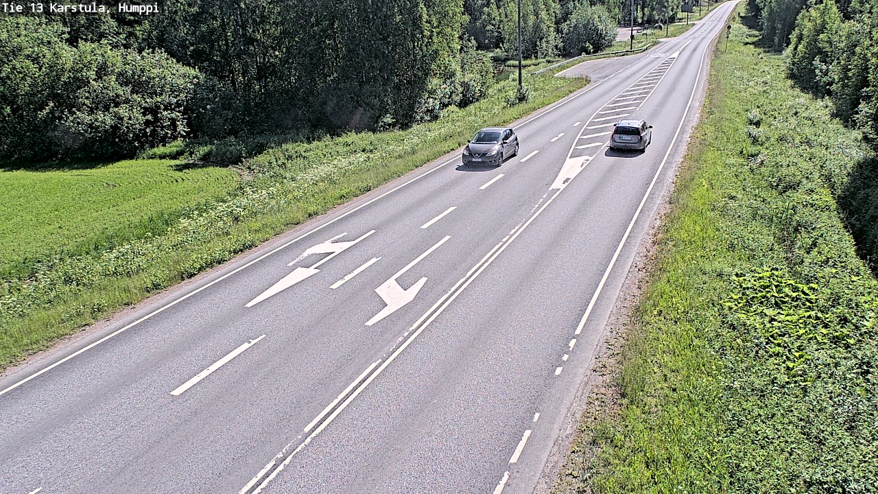 Weather Camera Image Road 13 Karstula, Humppi, Karstula, Keski-Suomi