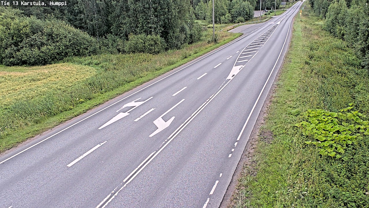 Weather Camera Image Road 13 Karstula, Humppi, Karstula, Keski-Suomi