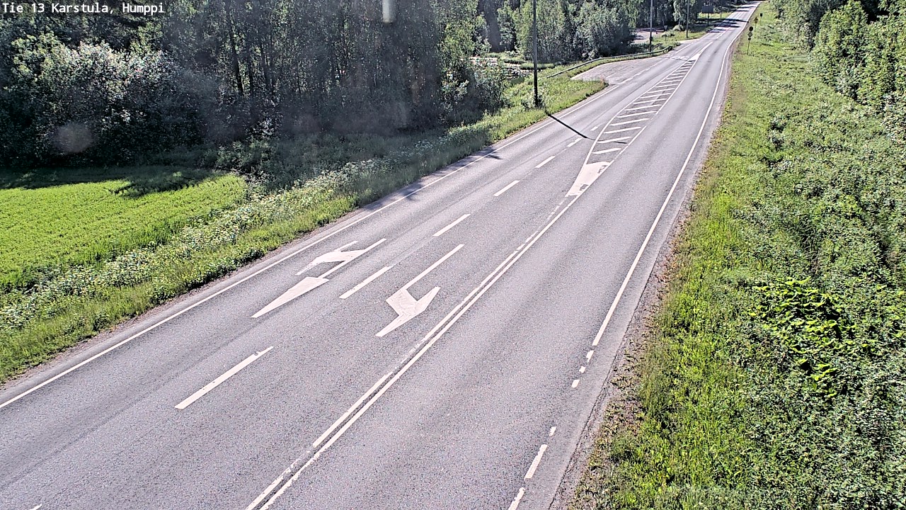 Weather Camera Image Road 13 Karstula, Humppi, Karstula, Keski-Suomi