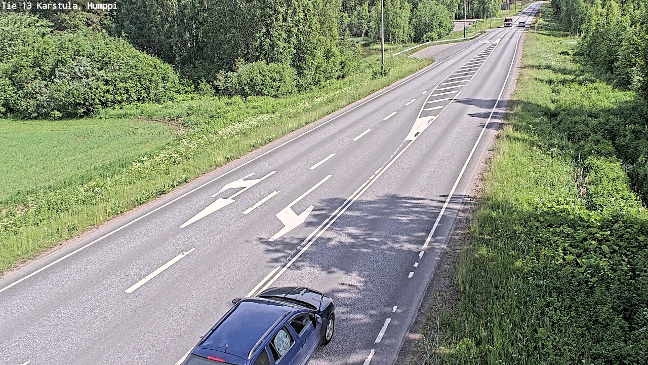 Weather Camera Image Road 13 Karstula, Humppi, Karstula, Keski-Suomi
