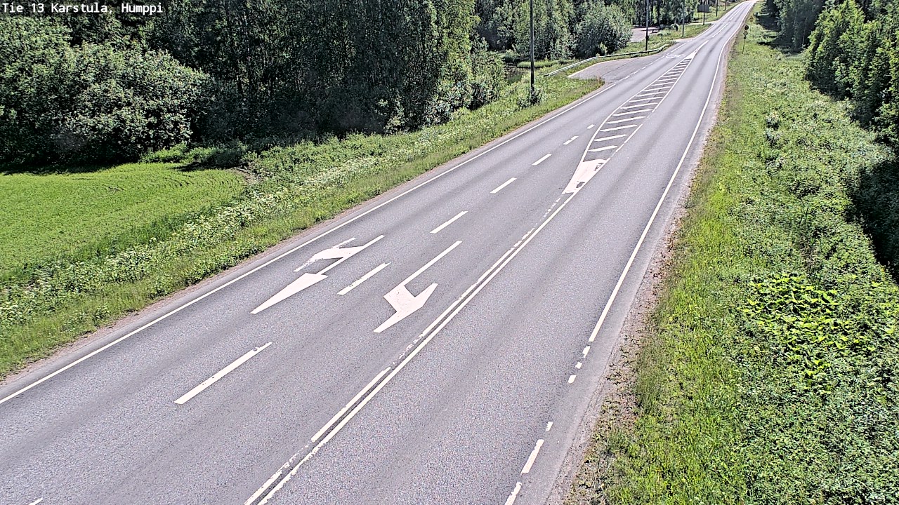 Weather Camera Image Road 13 Karstula, Humppi, Karstula, Keski-Suomi