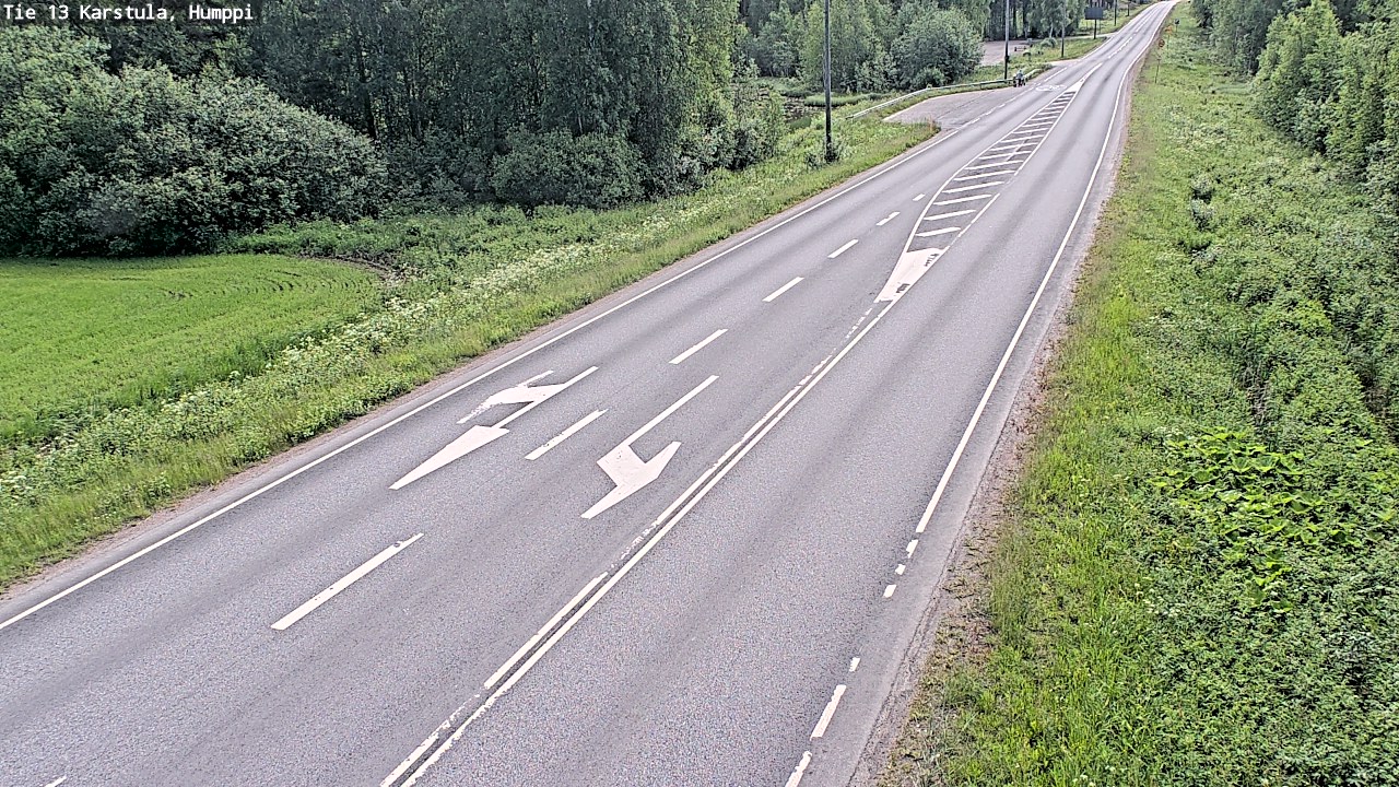 Weather Camera Image Road 13 Karstula, Humppi, Karstula, Keski-Suomi