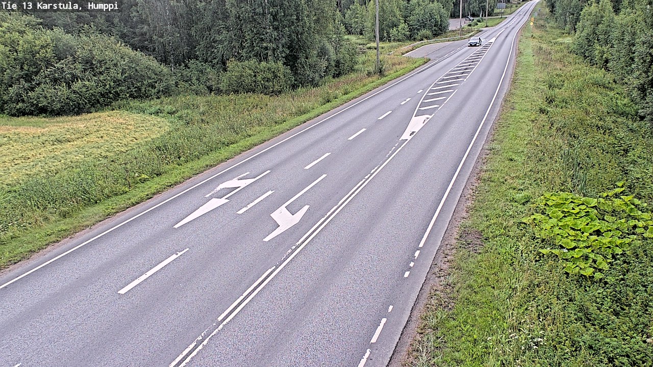 Weather Camera Image Road 13 Karstula, Humppi, Karstula, Keski-Suomi