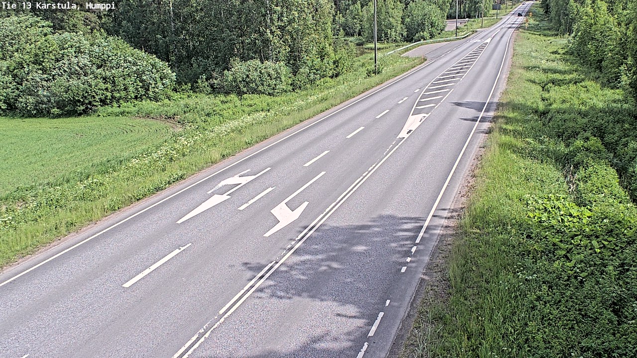 Weather Camera Image Road 13 Karstula, Humppi, Karstula, Keski-Suomi