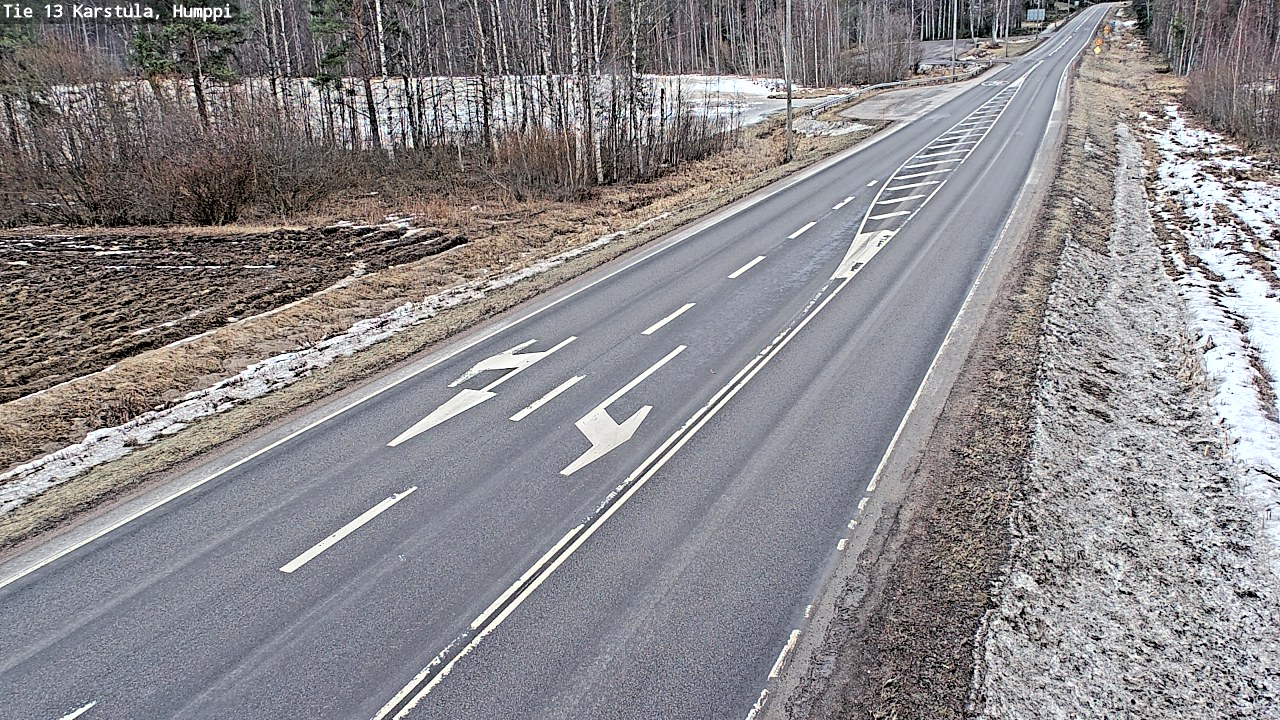 Weather Camera Image Road 13 Karstula, Humppi, Karstula, Keski-Suomi