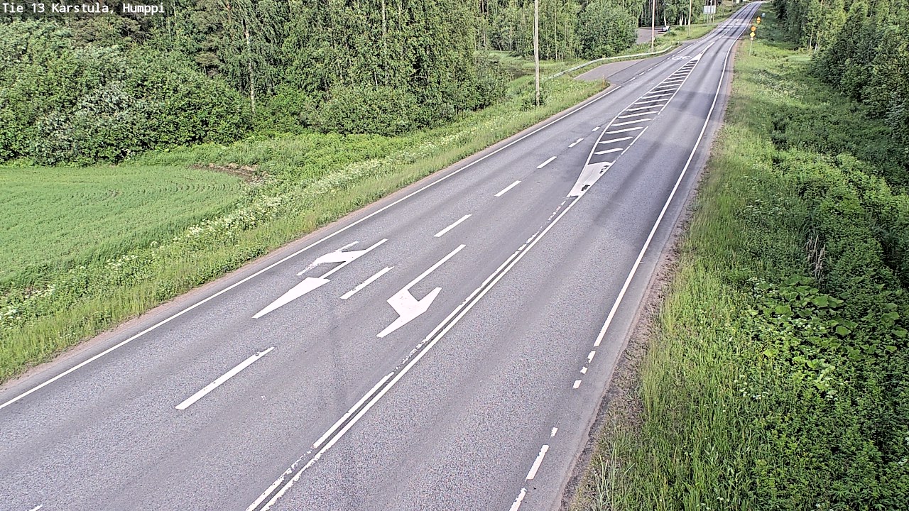 Weather Camera Image Road 13 Karstula, Humppi, Karstula, Keski-Suomi