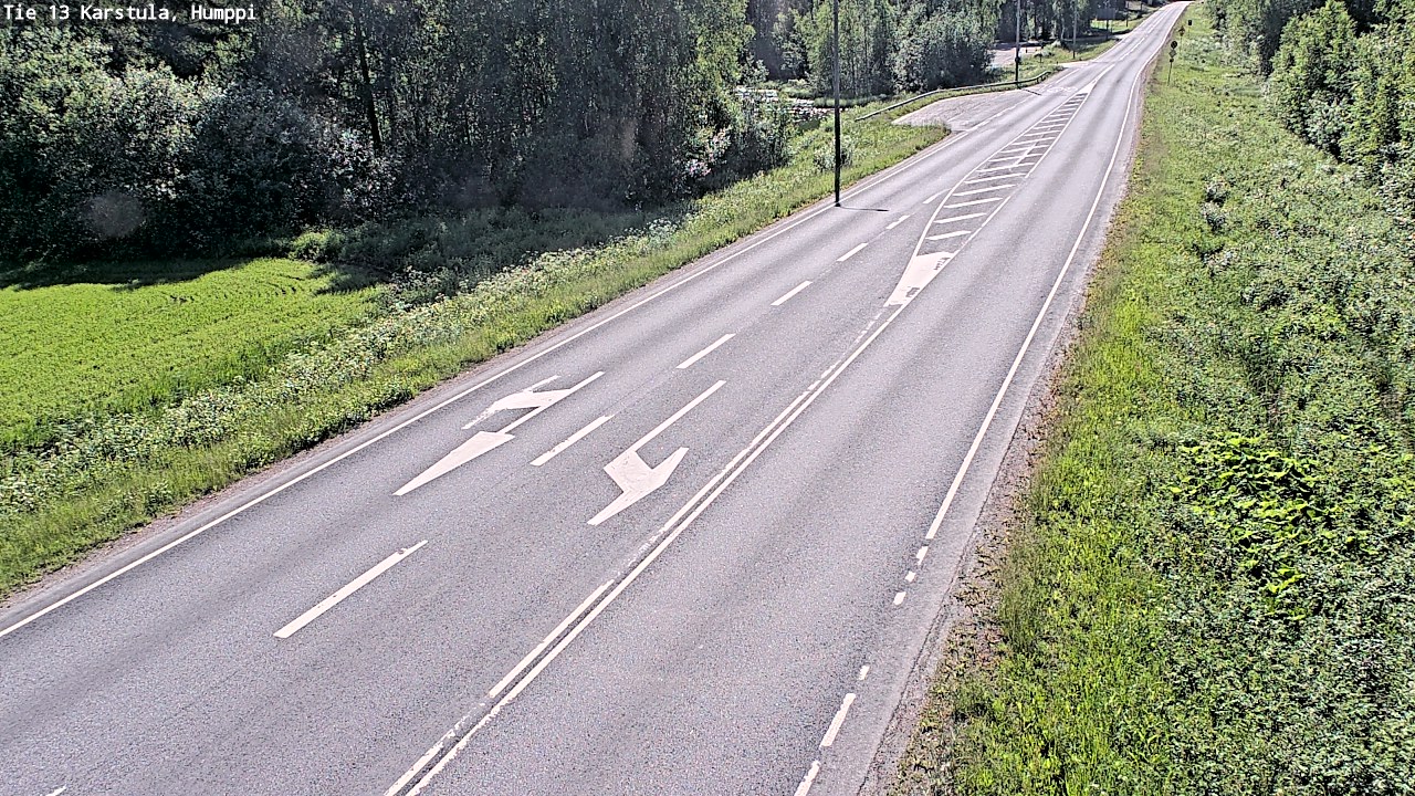 Weather Camera Image Road 13 Karstula, Humppi, Karstula, Keski-Suomi